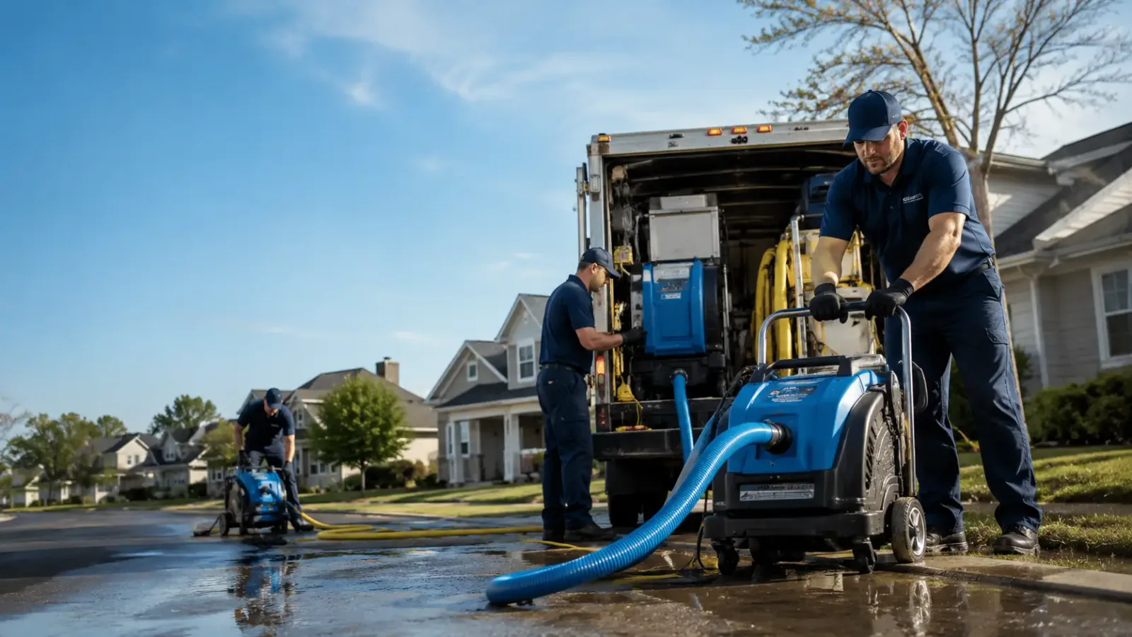 Flood Damage Cleanup in Golden Meadow, LA